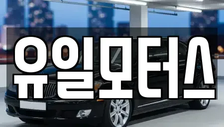 인천 미추홀구 중고차 전문 유일모터스