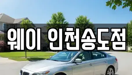 인천 연수구 송도동 단기렌트카 전문 웨이 인천송도점
