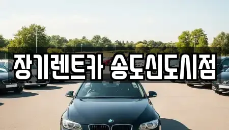 인천 연수구 송도동 단기렌트카 전문 장기렌트카 송도신도시점