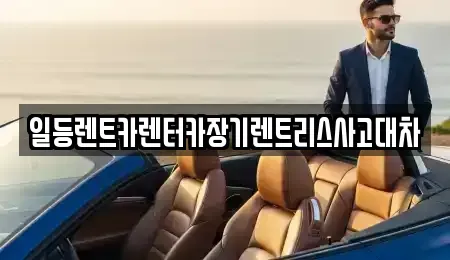 인천 중구 신흥동2가 장기렌트카 전문 일등렌트카렌터카장기렌트리스사고대차