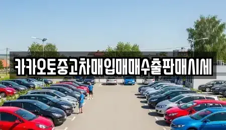 인천 중구 항동7가 중고차매입 전문 카카오토중고차매입매매수출판매시세