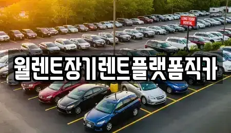 인천광역시 계양구 서운동 장기렌트카 전문 월렌트장기렌트플랫폼직카