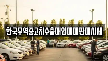 인천광역시 미추홀구 숭의동 중고차 전문 한국무역중고차수출매입매매판매시세