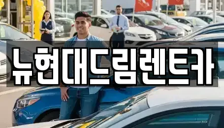 인천광역시 서구 백석동 렌트카 전문 뉴현대드림렌트카
