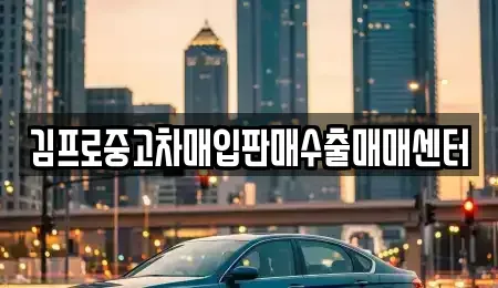 전남 목포시 보광동3가 중고차매입 전문 김프로중고차매입판매수출매매센터