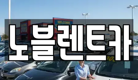 전남 목포시 산정동 렌트카 전문 노블렌트카