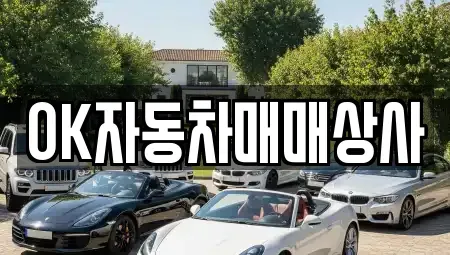전남 여수시 웅천동 중고차 전문 OK자동차매매상사
