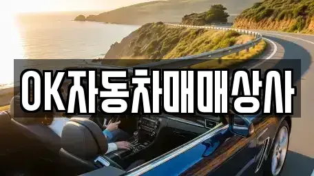 전라남도 광양시 옥곡면 중고차 전문 OK자동차매매상사