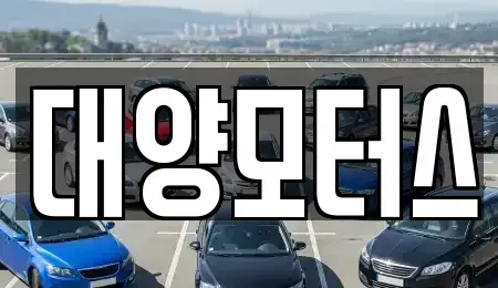 전라남도 목포시 석현동 중고차 전문 대양모터스