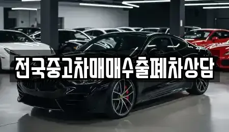 전라남도 목포시 호남동 중고차 전문 전국중고차매매수출폐차상담