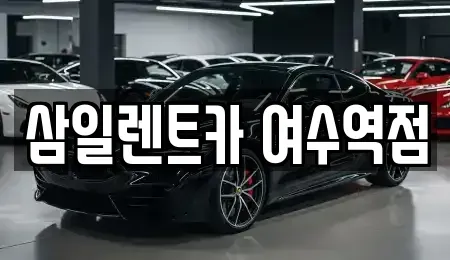 전라남도 여수시 서교동 렌트카 전문 삼일렌트카 여수역점