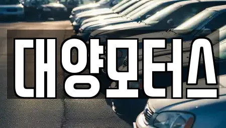 전라남도 여수시 종화동 중고차매매 전문 대양모터스