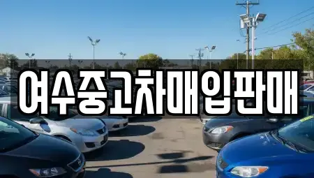 전라남도 여수시 해산동 중고차 전문 여수중고차매입판매