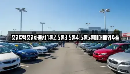 전라남도 장성군 장성읍 중고차 전문 중고트럭중고화물차1톤2.5톤3.5톤4.5톤5톤매매매입수출
