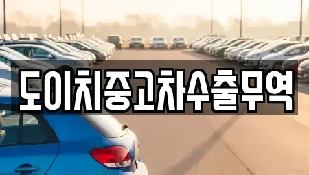 전라남도 함평군 함평읍 중고차매매 전문 도이치중고차수출무역