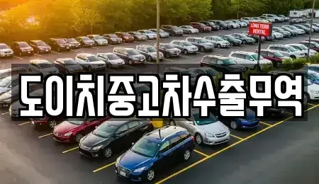 전북 군산시 금동 중고차 전문 도이치중고차수출무역