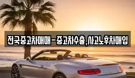 전북 군산시 금동 중고차매입 전문 전국중고차매매-중고차수출,사고노후차매입