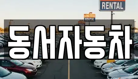 전북 무주군 설천면 중고차 전문 동서자동차