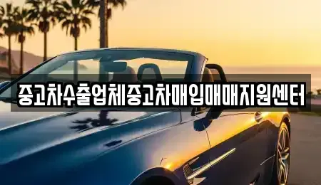 전북 무주군 설천면 중고차 전문 중고차수출업체중고차매입매매지원센터