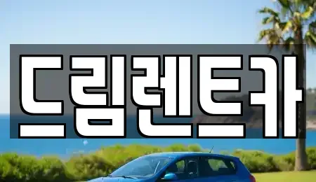 전북 완주군 용진읍 렌트카 전문 드림렌트카