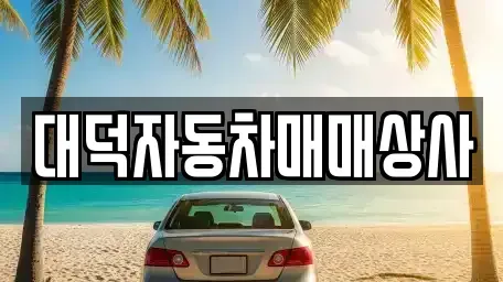 전북 완주군 용진읍 중고차 전문 대덕자동차매매상사