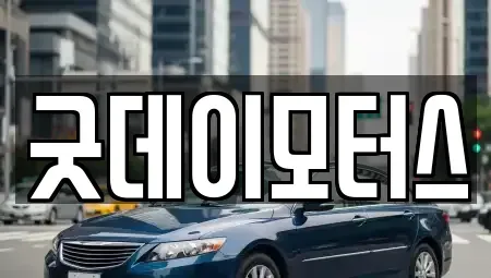 전북 익산시 신흥동 중고차 전문 굿데이모터스