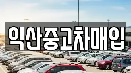 전북 익산시 신흥동 중고차매입 전문 익산중고차매입