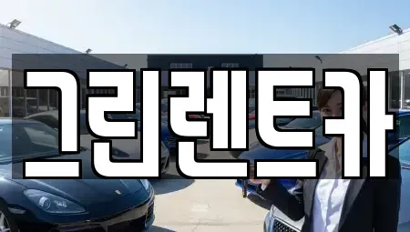 전북 익산시 중앙동3가 렌트카 전문 그린렌트카