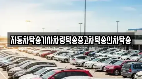 전북 전주시 덕진구 산정동 중고차 전문 자동차탁송기사차량탁송중고차탁송신차탁송