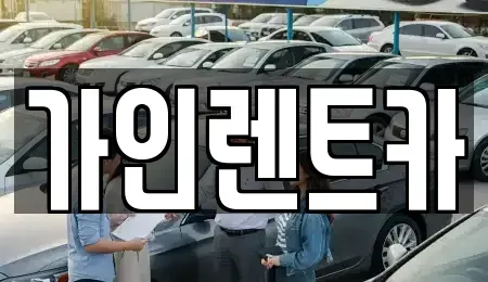 전북 전주시 덕진구 우아동2가 렌트카 전문 가인렌트카