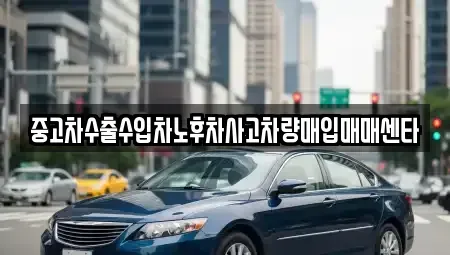 전북 전주시 덕진구 우아동2가 중고차매입 전문 중고차수출수입차노후차사고차량매입매매센타