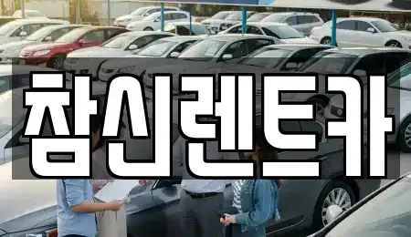 전북특별자치도 김제시 하동 렌트카 전문 참신렌트카