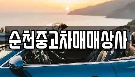 전북특별자치도 남원시 용정동 중고차매매 전문 순천중고차매매상사