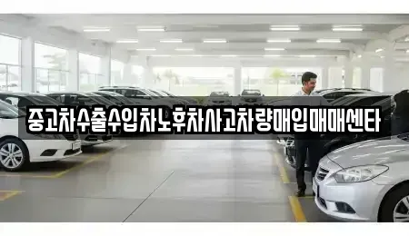 전북특별자치도 남원시 용정동 중고차매입 전문 중고차수출수입차노후차사고차량매입매매센타