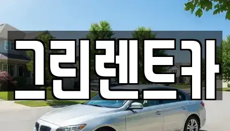 전북특별자치도 익산시 중앙동3가 렌트카 전문 그린렌트카