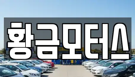 전북특별자치도 전주시 덕진구 전미동1가 중고차매매 전문 황금모터스
