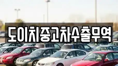 전북특별자치도 전주시 완산구 동완산동 중고차매매 전문 도이치중고차수출무역