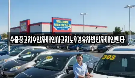 전북특별자치도 전주시 완산구 평화동2가 중고차 전문 수출중고차수입차매입사고차노후경유차법인차매입센타