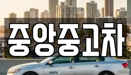 전북특별자치도 전주시 완산구 평화동2가 중고차 전문 중앙중고차