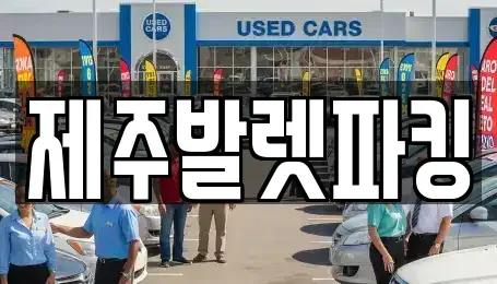 제주 제주시 영평동 렌트카 전문 제주발렛파킹