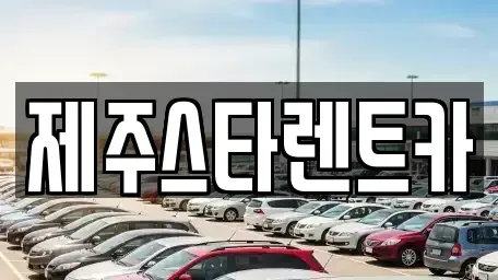제주특별자치도 제주시 용담이동 렌트카 전문 제주스타렌트카