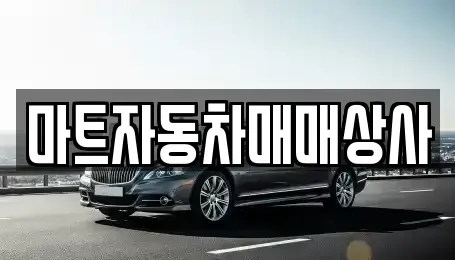 충남 보령시 성주면 중고차매매 전문 마트자동차매매상사