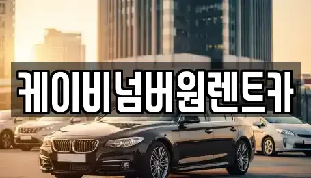 충남 부여군 렌트카 전문 케이비넘버원렌트카