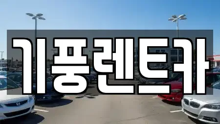 충남 부여군 부여읍 렌트카 전문 기풍렌트카