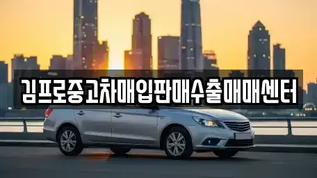 충남 부여군 중고차매입 전문 김프로중고차매입판매수출매매센터