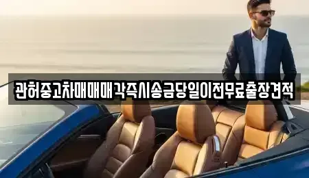충남 서산시 해미면 중고차 전문 관허중고차매매매각즉시송금당일이전무료출장견적