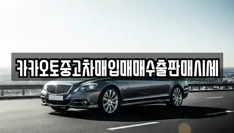 충남 서산시 해미면 중고차 전문 카카오토중고차매입매매수출판매시세