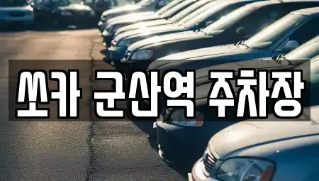 충남 서천군 마서면 렌트카 전문 쏘카 군산역 주차장