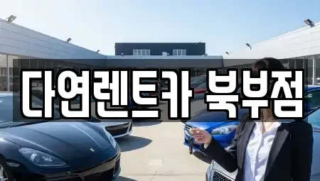 충남 천안시 동남구 성남면 렌트카 전문 다연렌트카 북부점