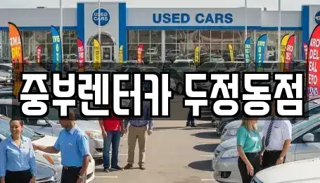 충남 천안시 서북구 성성동 렌트카 전문 중부렌터카 두정동점